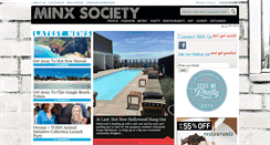 Desktop Screenshot of minxsociety.com